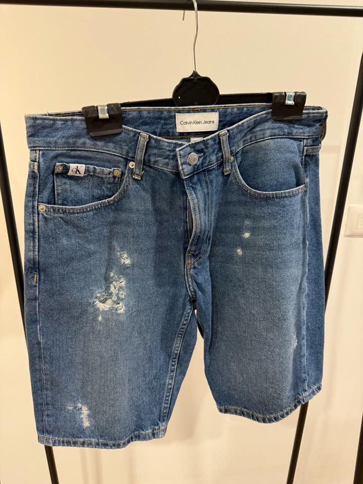 Мужские джинсовые шорты Calvin Klein Jeans
