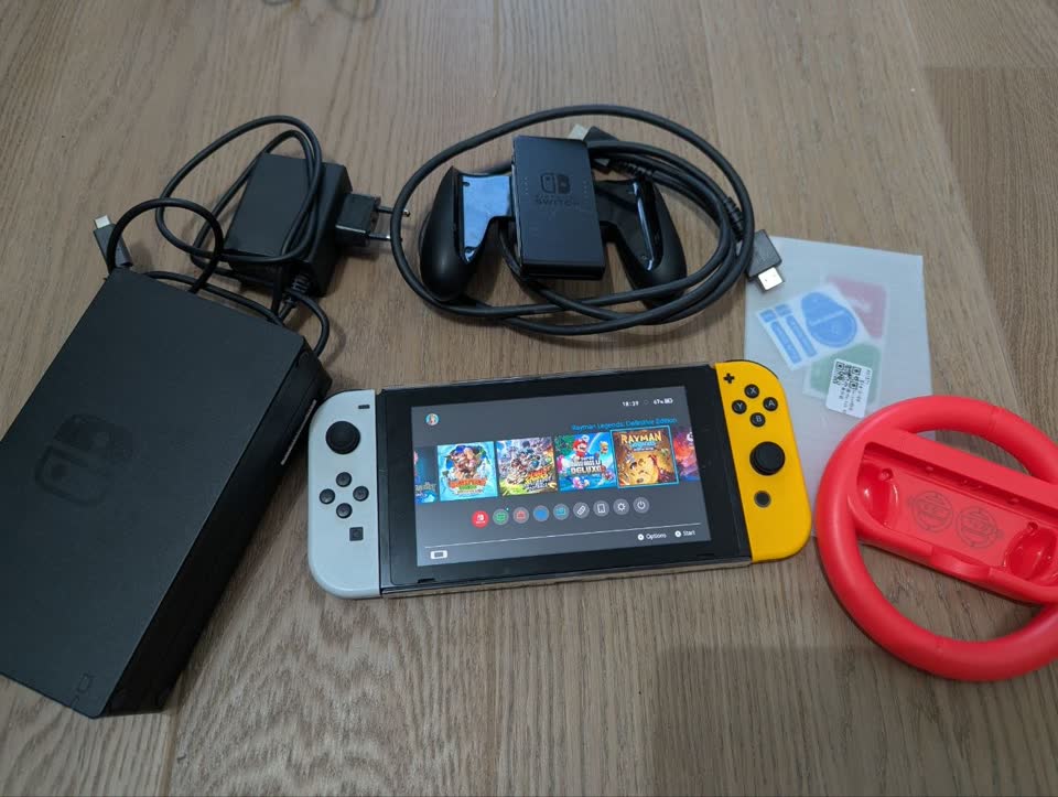Nintendo Switch v2 (Чипованная) + 128Gb | Игры бесплатно
