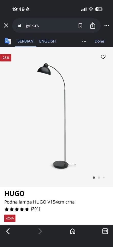 Stona lampa