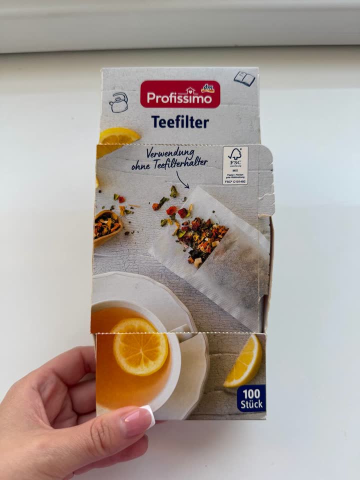 Kesice za pripremu čaja, DM