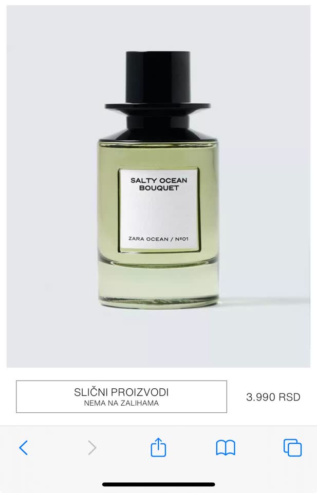 Zara Salty Ocean Bouquet 100 ml