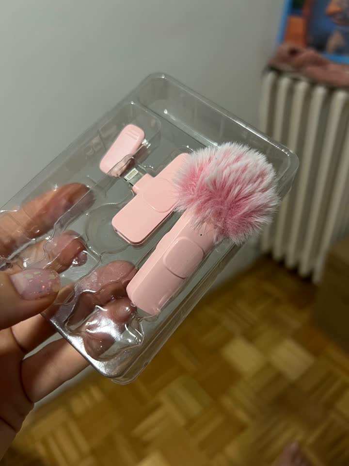 Roze mikrofončić za ajfon