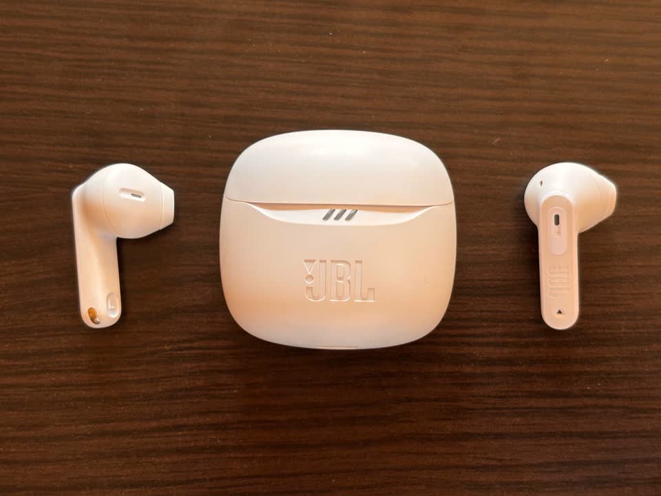 Bele slušalice JBL Tune Flex 2