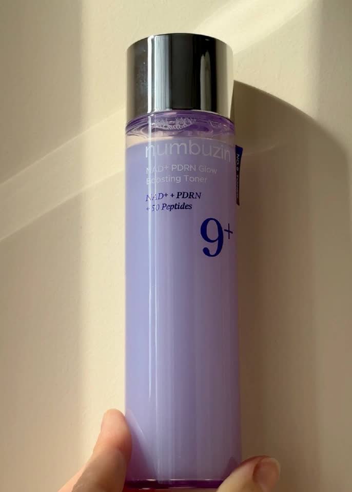 Тонер Numbuzin No.9 NAD+ PDRN Glow Boosting Toner. Б.у чуть больше недели, для моей кожи ока