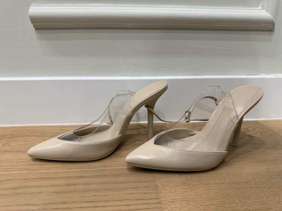 Туфли Bershka и босоножки Zara
