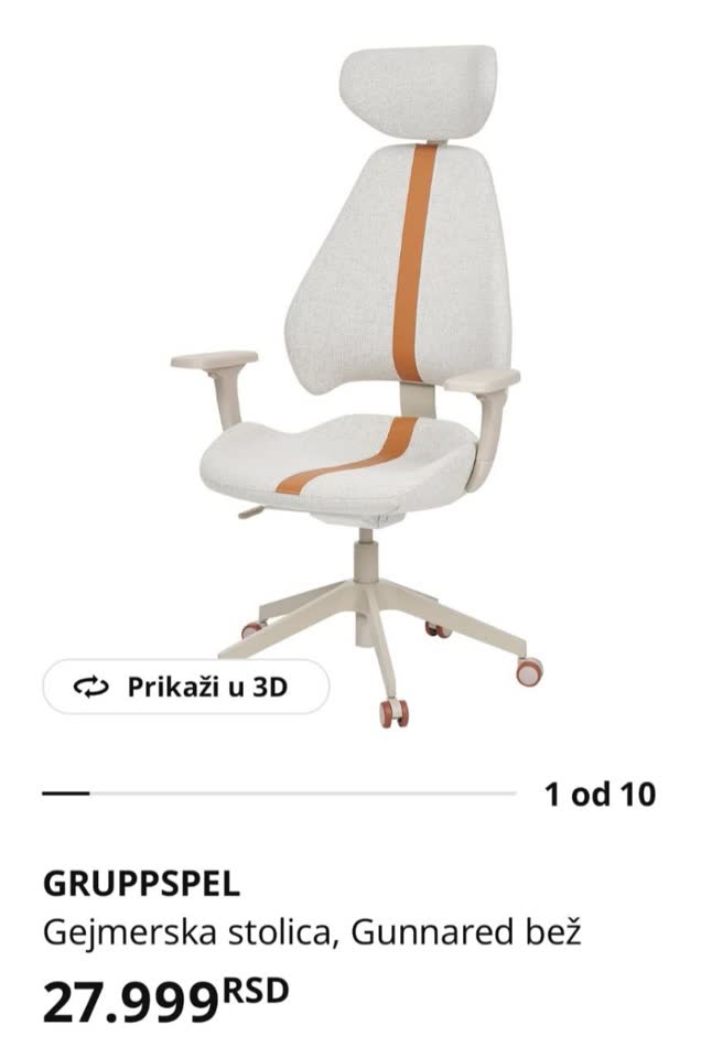 Gruppspel IKEA kancelarijska stolica