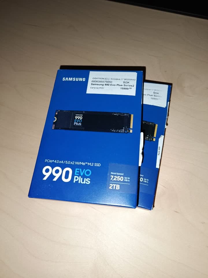 Samsung Evo 990 Plus 2 TB
