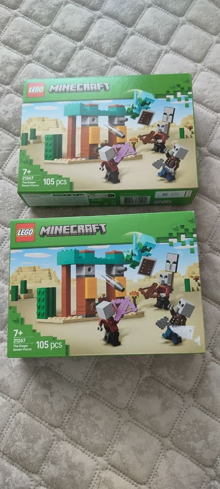 Lego Minecraft, novi u neotvorenoj ambalaži, 1000 din za svaku