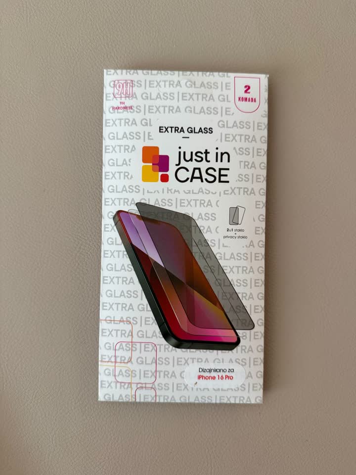 Zaštitno staklo (antišpijun) za iPhone 16 Pro