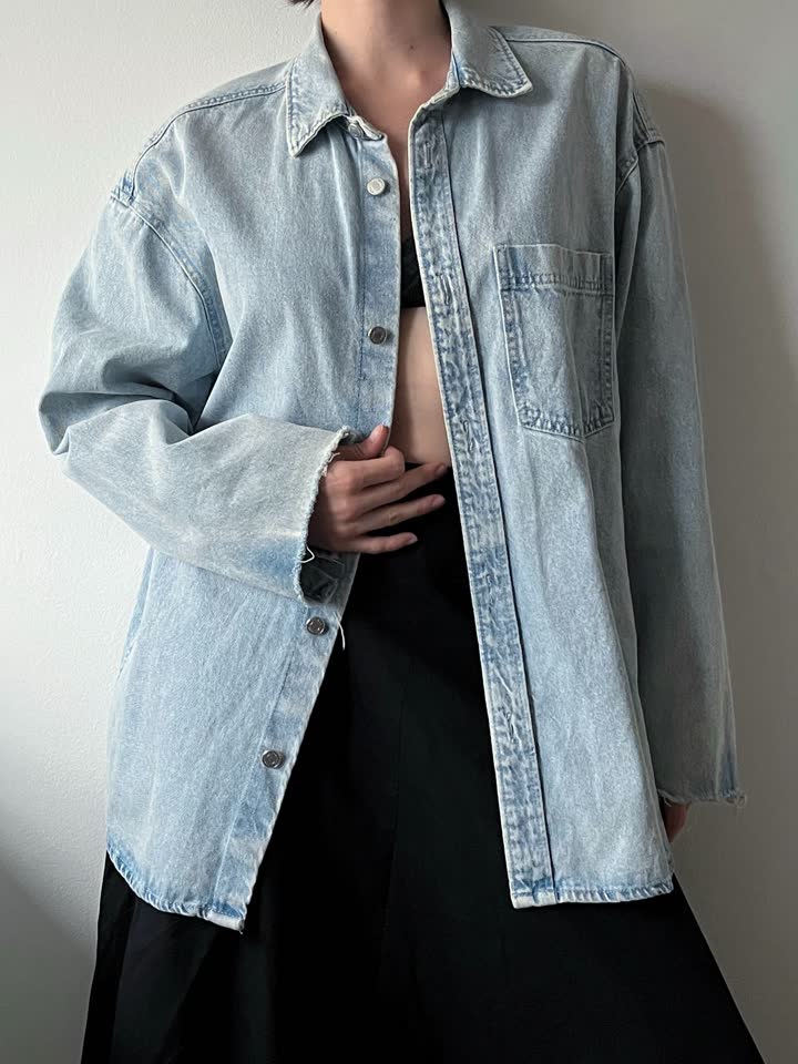 H&M džins košulja
