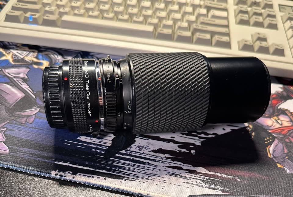 Продам объектив телевик Tokina 80–200mm f/4.5 под байонет Pentax K / P-K
