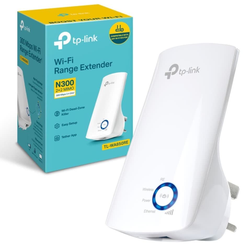 TP-Link 300Mbps Wireless N Range Extender TL-WA850RE
