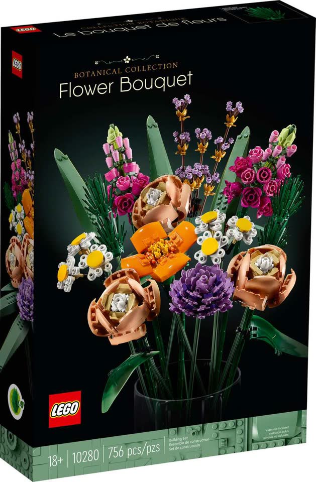 LEGO flower bouquet