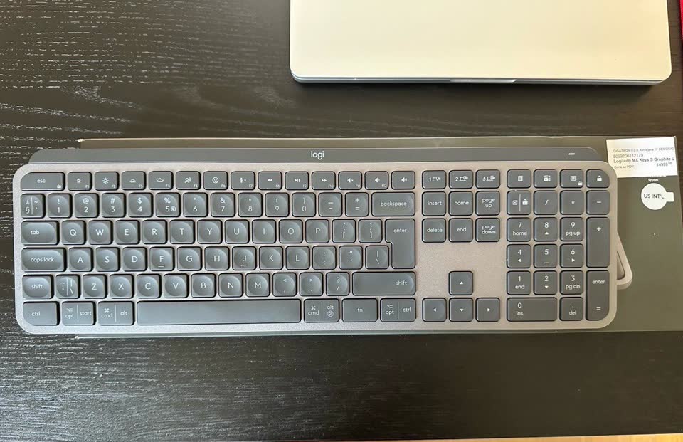 Клавиатура Logitech MX Keys S Graphite (Раскладка US INT'L)