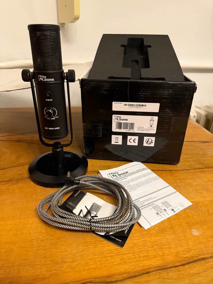 Mikrofon t.bone SC 460 USB