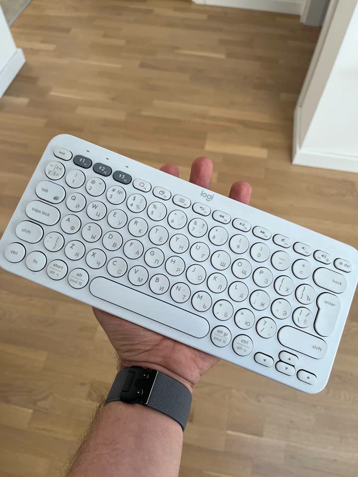 Продам bluetooth клавиатуру Logitech K380