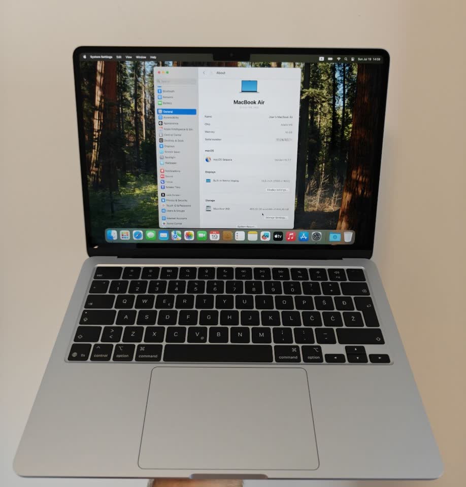 Macbook Air M4 13" 16/512