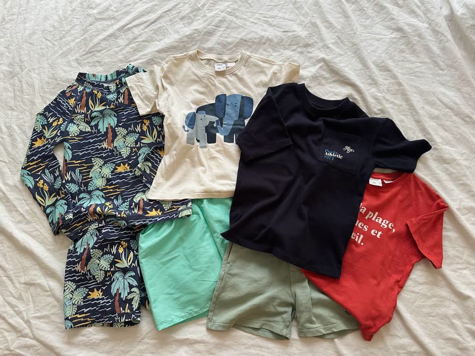 Komplet letnje odeće H&M i Zara 110-116
