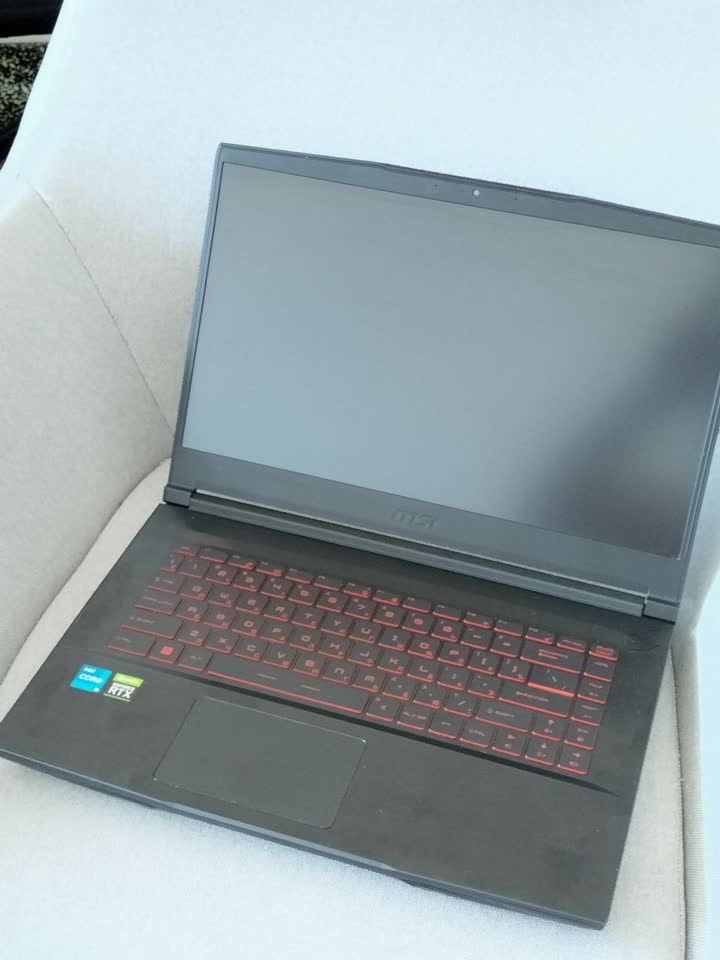 Базовый игровой ноутбук MSI GF63 Thin