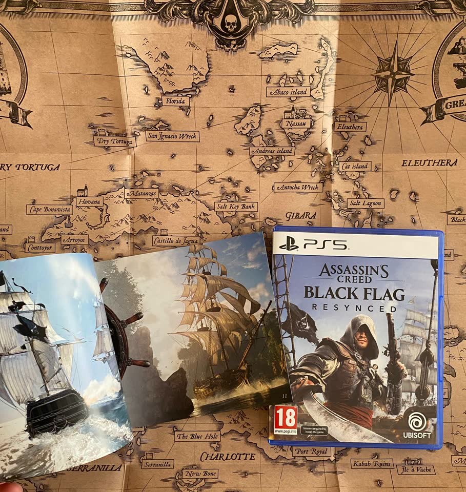 Продам игру для PS5 Assassin’s Creed Black Flag Resynced
