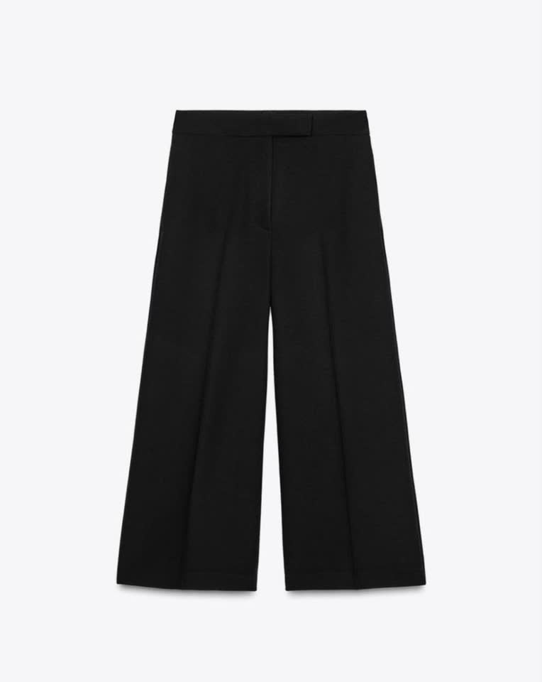 Черные кюлоты Zara