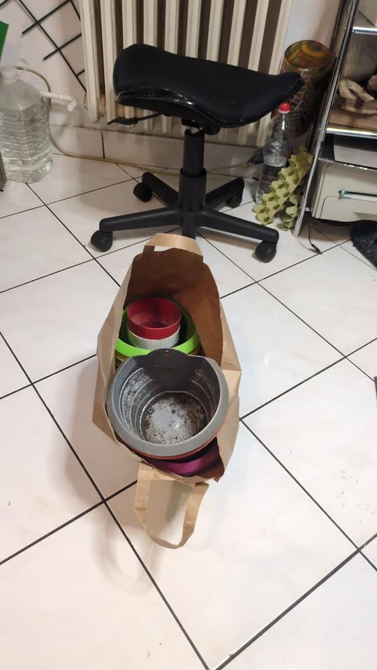 Poklanjam gomilu plastičnih saksija za cveće