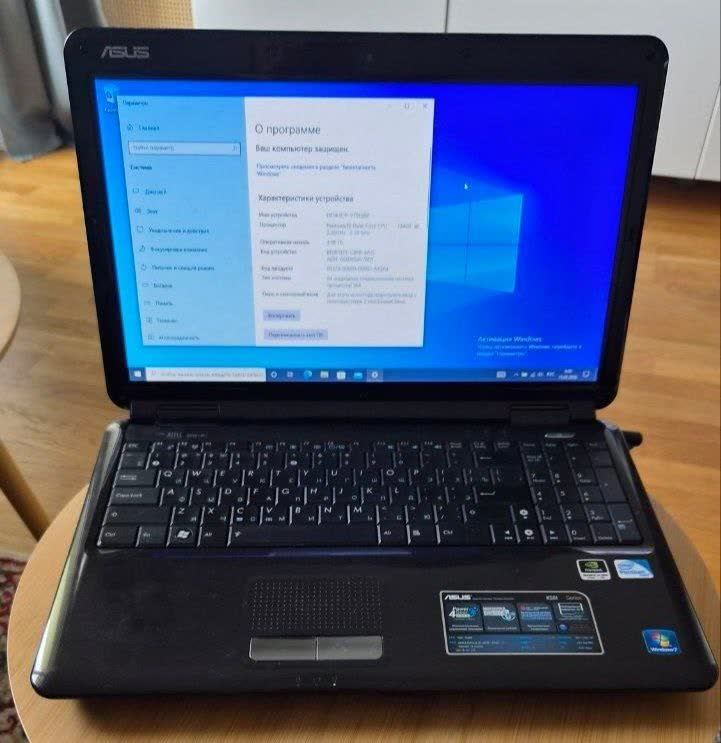 Продам ноутбук ASUS K50I