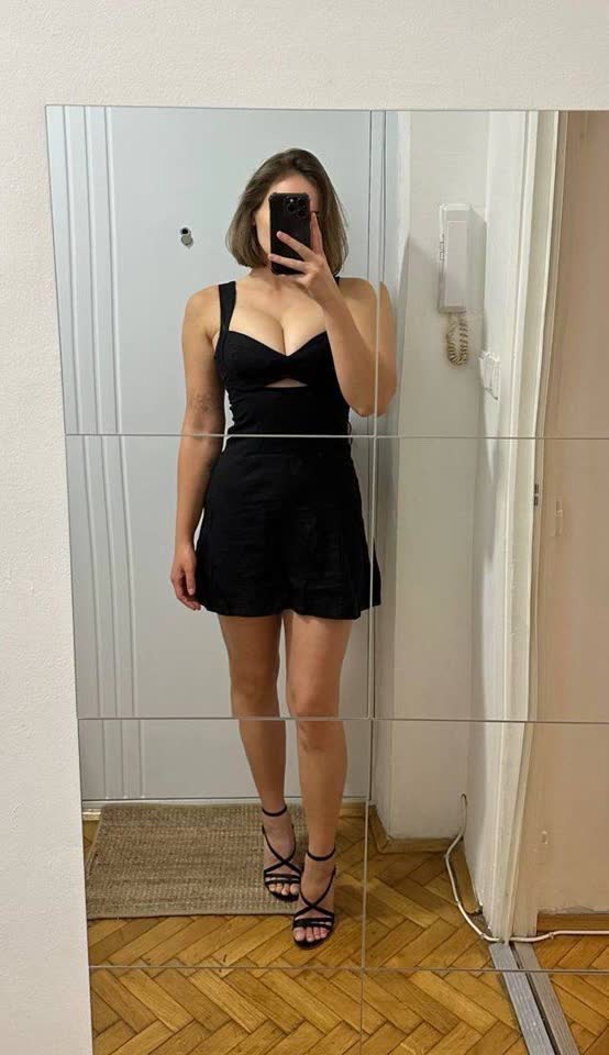 Льняное платье Zara