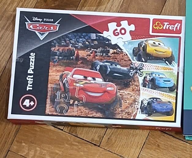 Пазл Trefl «Тачки» (Disney Pixar Cars), 60 деталей, 4+