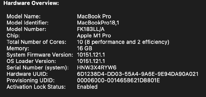 Продаю MacBook Pro 16" (2021)