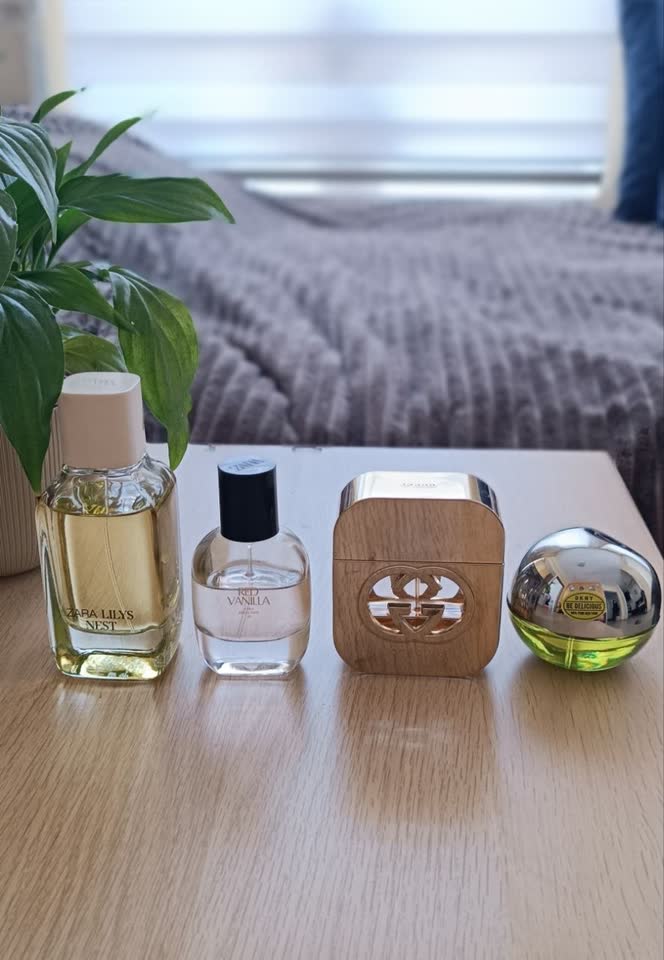 Продажа парфюмерии: Gucci Guilty, DKNY Be Delicious, Zara Lilys nest, Zara Red Vanilla
