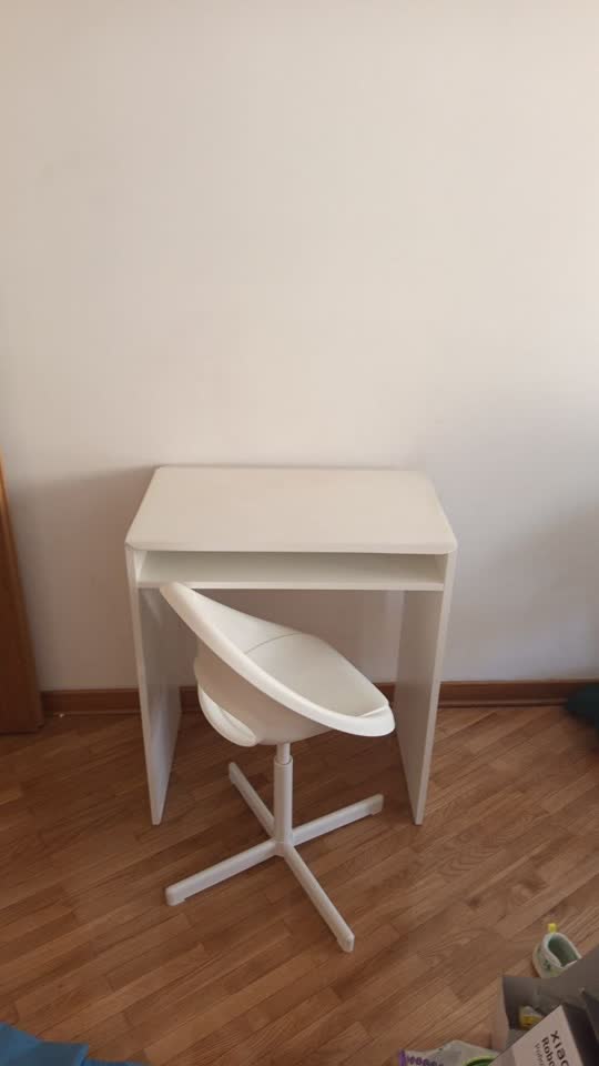 Ikea komplet sto+stolica+zaštitna podloga za sto