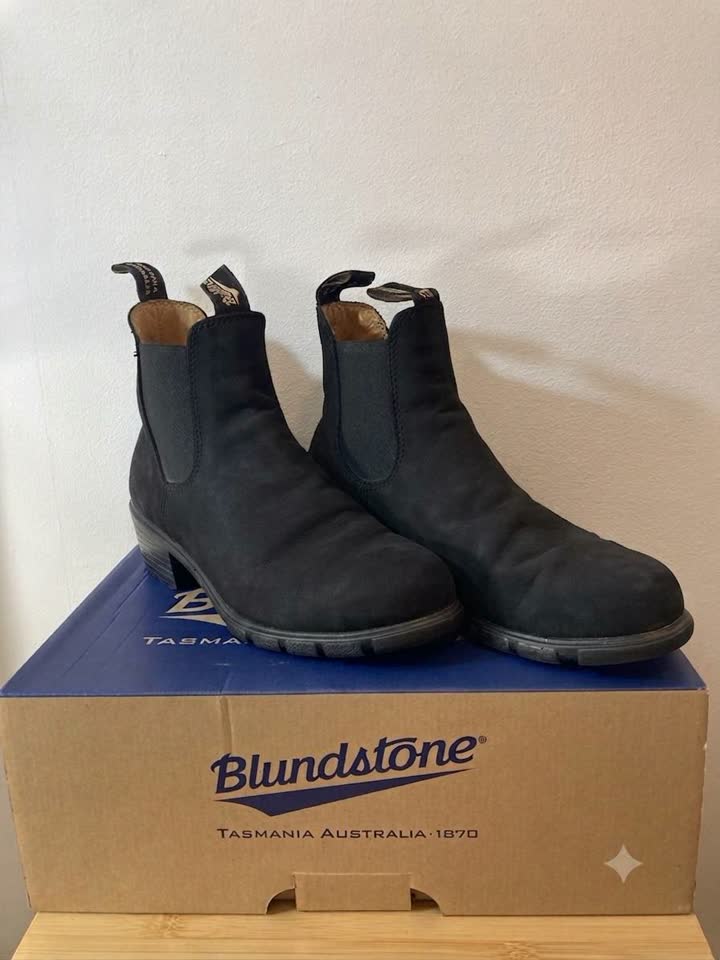 Blundstone 1960 черный нубук, UK 6