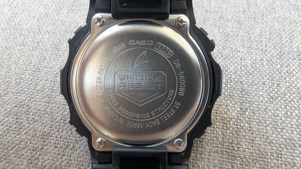 Casio G-Shock DW-5600BB