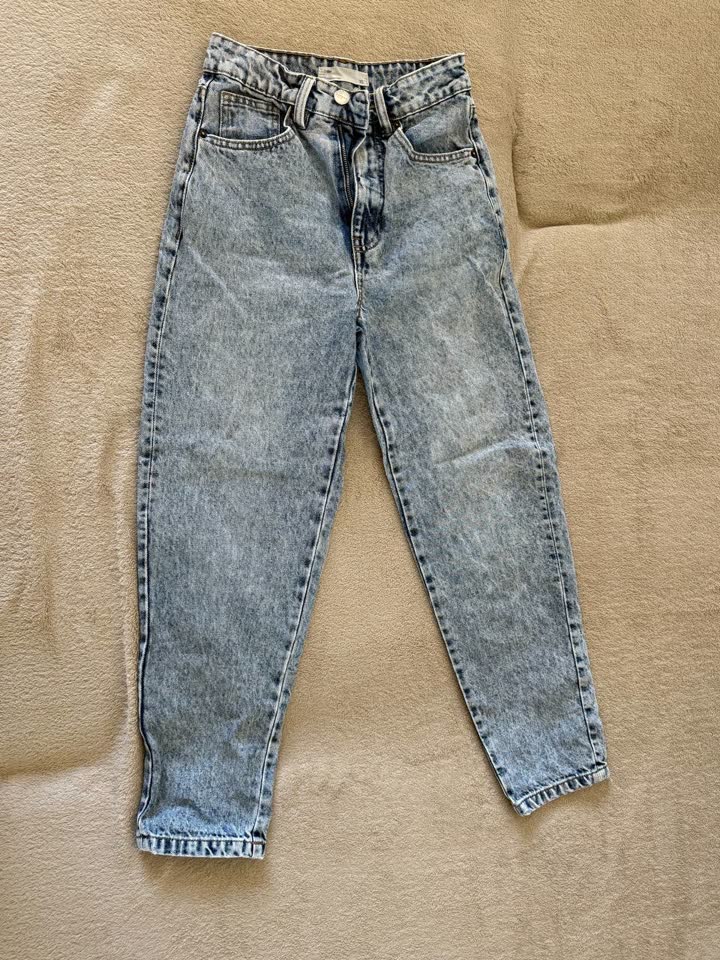 Джинсы Beefree / Кофта с баской H&M