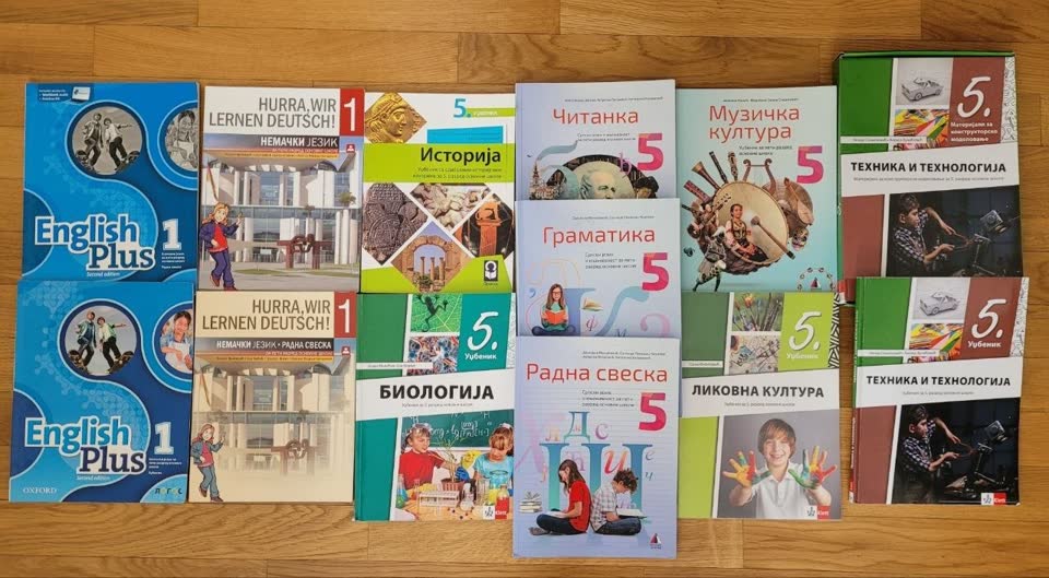 Udžbenici za 5. razred osnovne škole