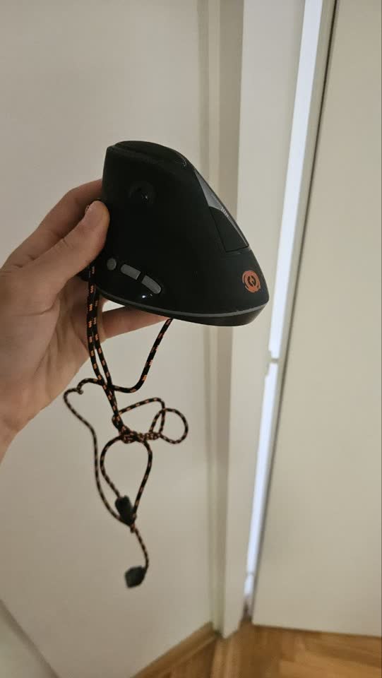 Мышка игровая вертикальная / Наушники Plantronics