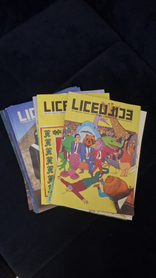 Отдам бесплатно журналы Liceulice