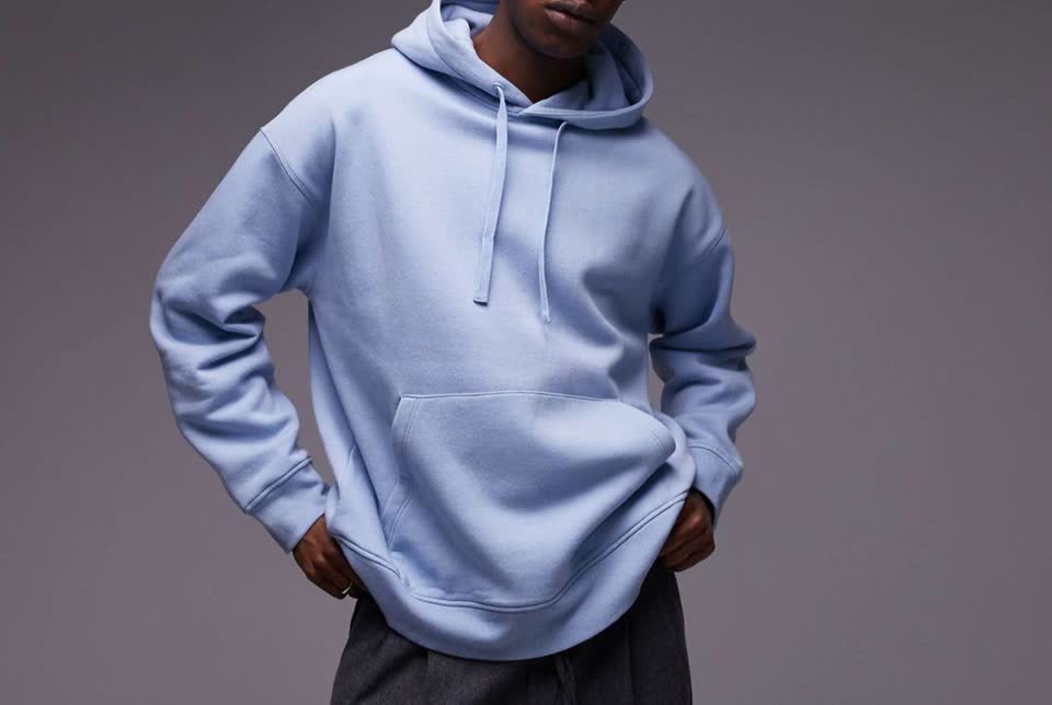 Худи Topman пастельно-синий