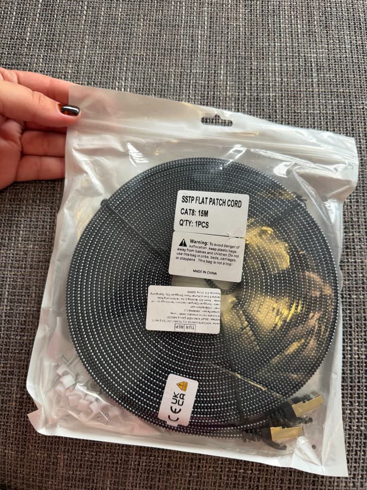 SSTP Flat Patch Cord (15 metara), Cat8