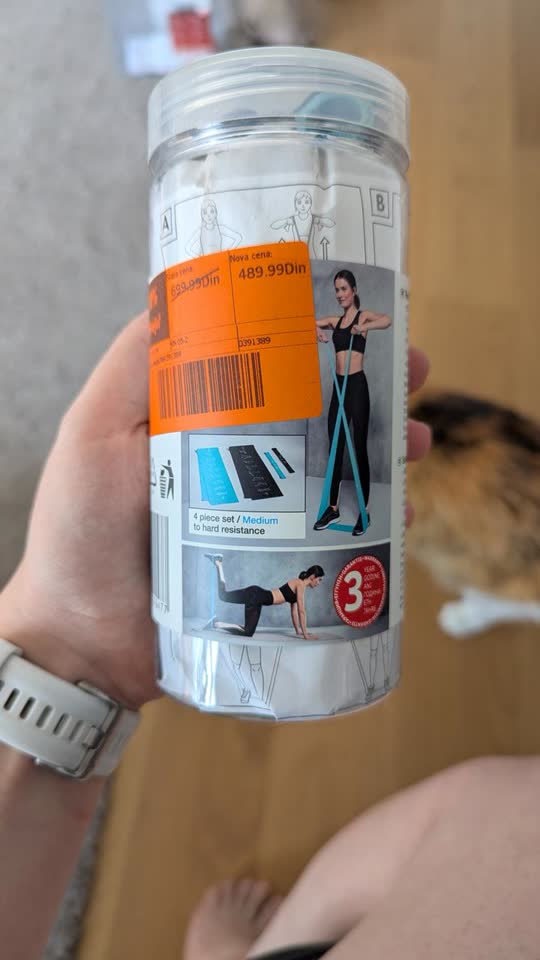 Nove trake za vežbanje