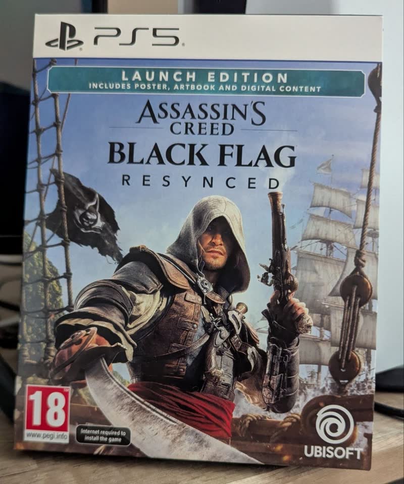 Assassins Creed Black Flag Resynced (Launch Edition) для PS5