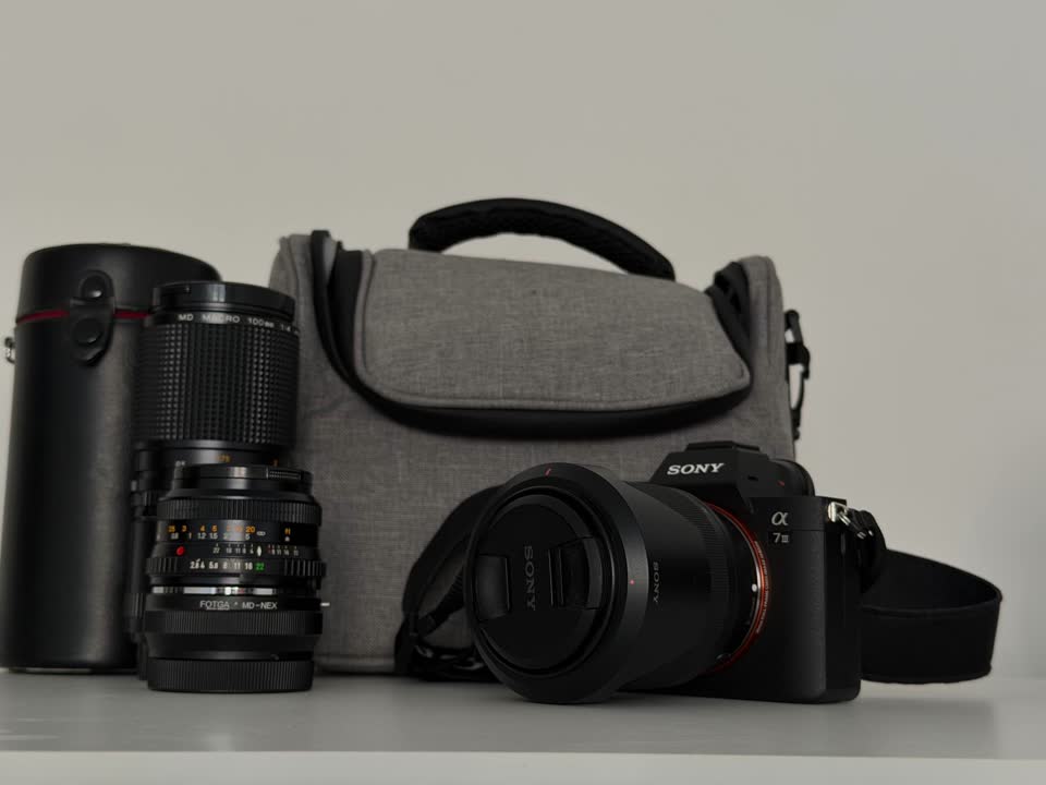 Полный комплект для фотографа Sony A7 III