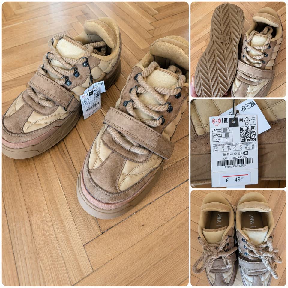 Новые кроссовки Zara