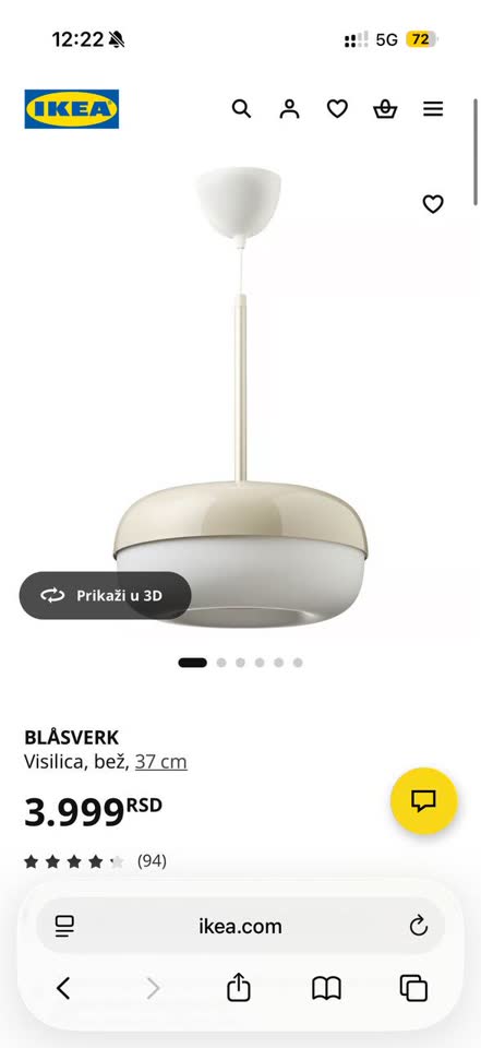 Visilica IKEA BLASVERK