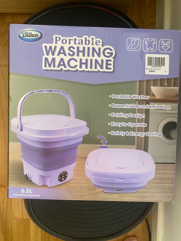 Prenosiva sklopiva mini mašina za veš