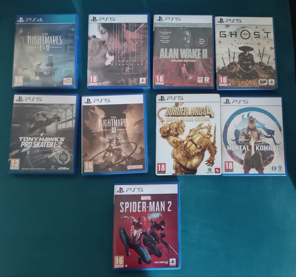 Продаю диски для PS4/5