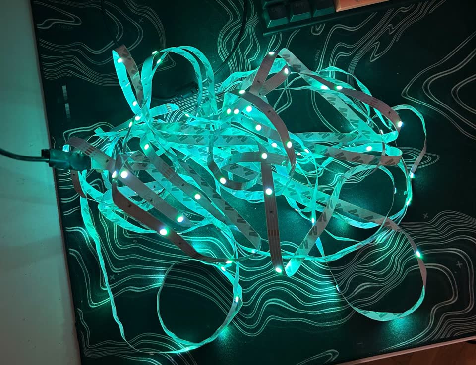 Светодиодная лента RGB USB 10 м