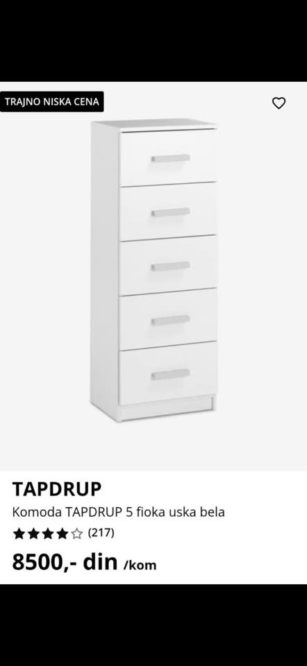 Комод JYSK Tapdrup