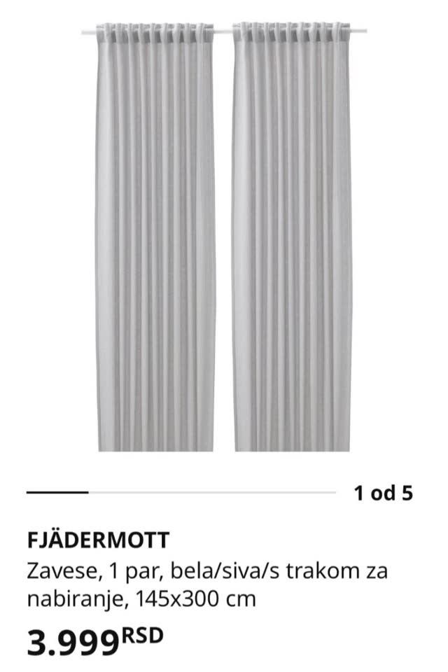 Шторы из IKEA